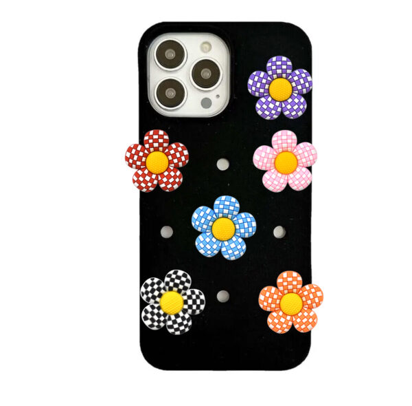 Przypinki do Crocs Flowers kwiaty - zestaw 7 sztuk - obrazek 4