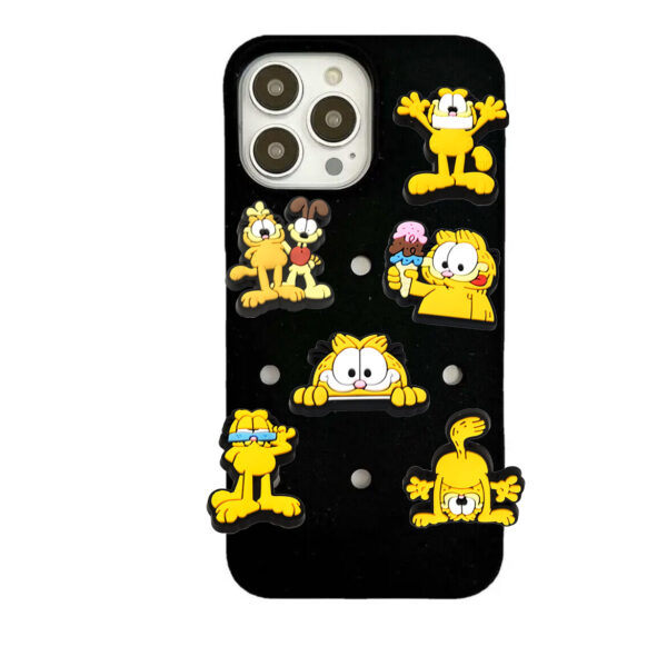 Przypinki do Crocs Garfield - zestaw 8 sztuk - obrazek 4