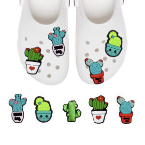 Przypinki do Crocs Kaktusy - zestaw 5 sztuk