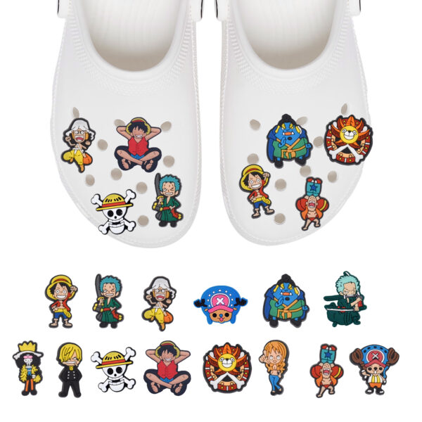 Przypinki do Crocs One Piece - zestaw 14 sztuk