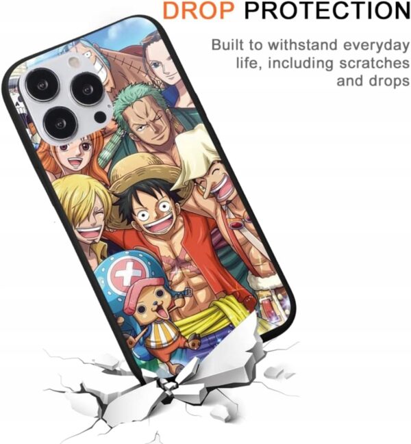 Eouine 3x Etui do Samsung Galaxy S23 Ultra Anime Dragon Ball, One Piece - obrazek 6