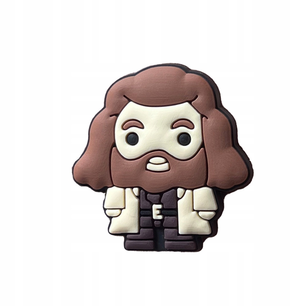 Przypinka Harry Potter Hagrid do Crocs butów klapków telefonu torebki