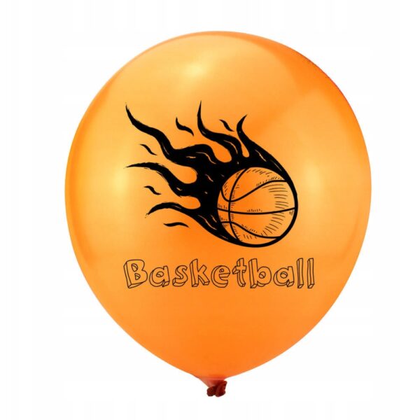 Oro Party Zestaw dekoracji balonowych Koszykówka 15 szt balonów Basketball - obrazek 4