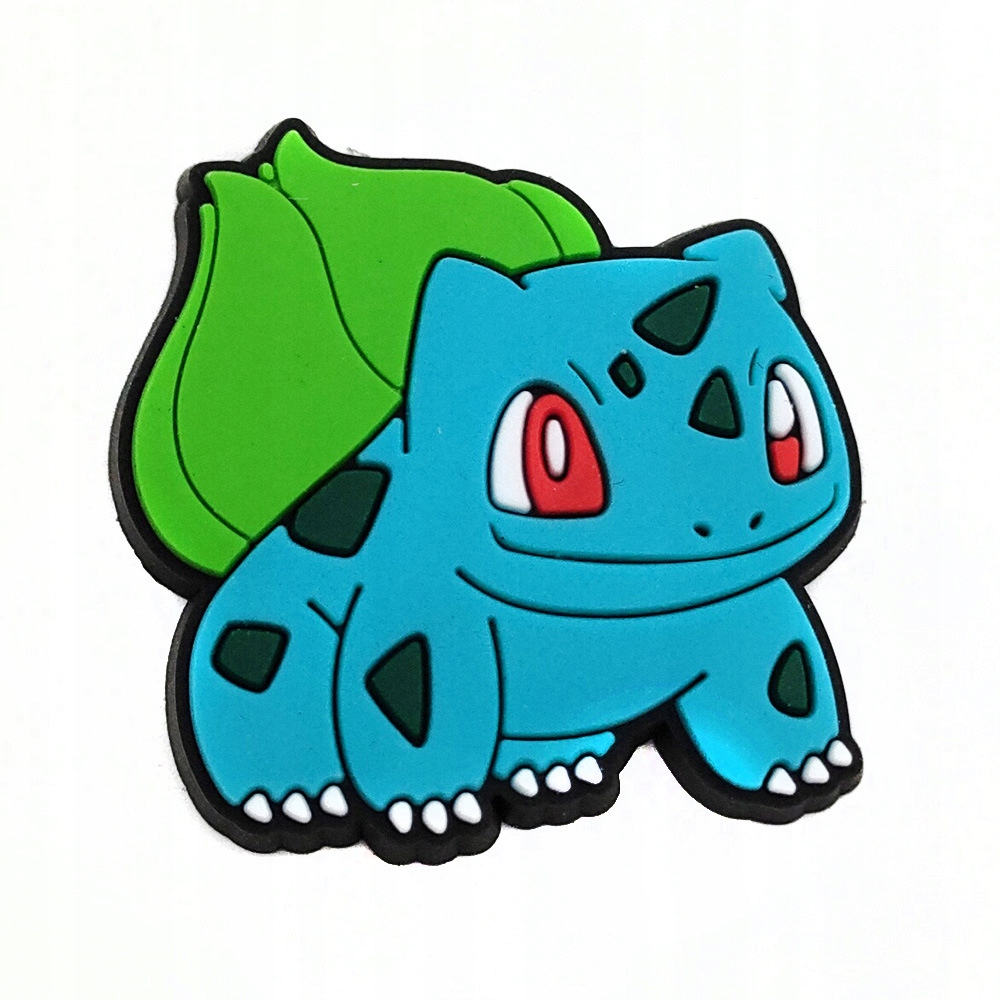 Przypinka Pokemon Bulbasaur do Crocs butów klapków telefonu torebki plecaki