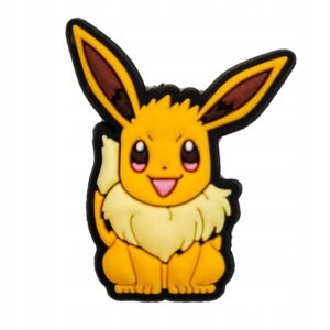 Przypinka Pokemon Eevee do Crocs butów klapków telefonu torebki plecaki