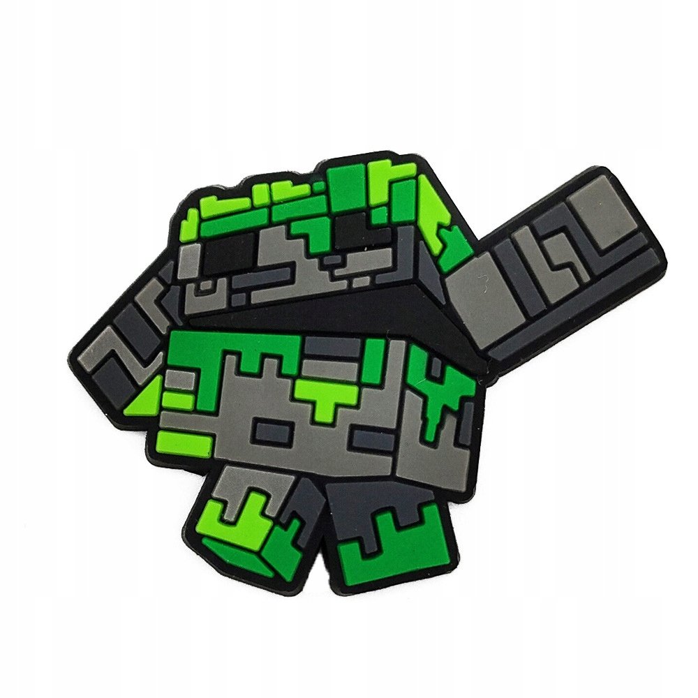 Przypinka Minecraft do Crocs butów klapków telefonu torby torebki plecaki
