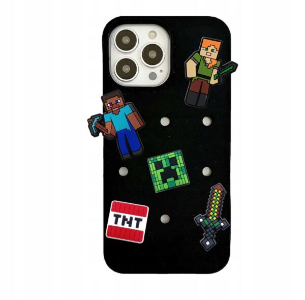 Przypinki do Crocs MINECRAFT do butów telefonu torby zestaw 20 szt - obrazek 4