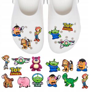 Przypinki do Crocs Toy Story do butów telefonu torby zestaw 13 szt