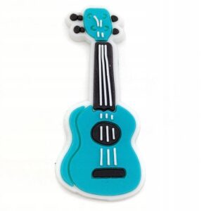 Przypinka Muzyka Gitara do Crocs butów klapków telefonu torby torebki
