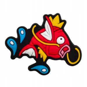Przypinka Pokemon Magikarp do Crocs butów klapków telefonu torebki plecaki