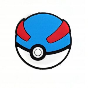 Przypinka Pokemon Greatball do Crocs butów klapków telefonu torebki plecaki