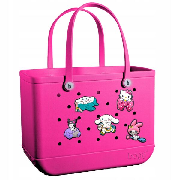 Przypinki do Crocs HELLO KITTY do butów telefonu torby zestaw 11 szt - obrazek 3