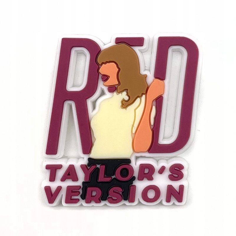 Przypinka Taylor Swift do Crocs butów klapków telefonu torby torebki
