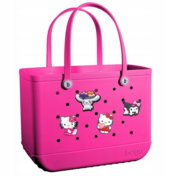 Przypinki do Crocs HELLO KITTY do butów telefonu torby zestaw 10 szt - obrazek 3