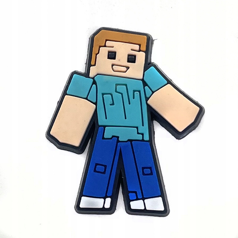 Przypinka Minecraft do Crocs butów klapków telefonu torby torebki plecaki