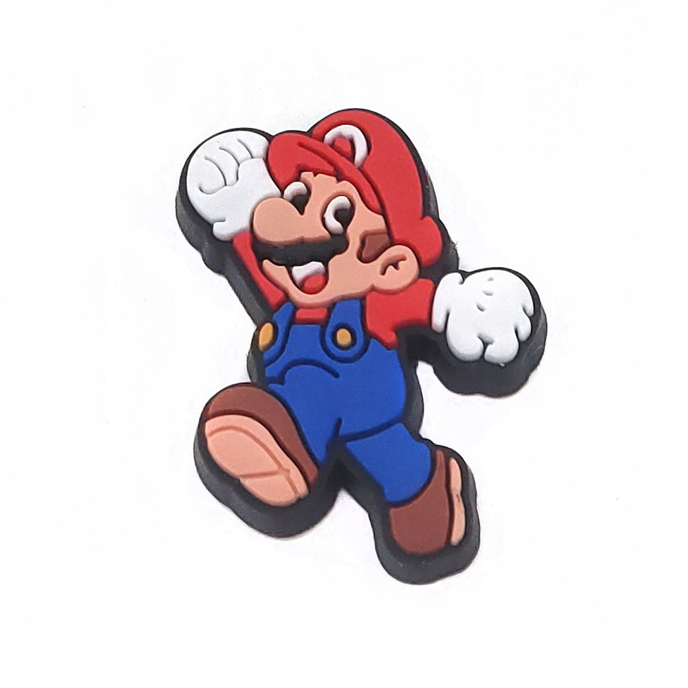 Przypinka Super Mario Bros do Crocs butów klapków telefonu torby torebki