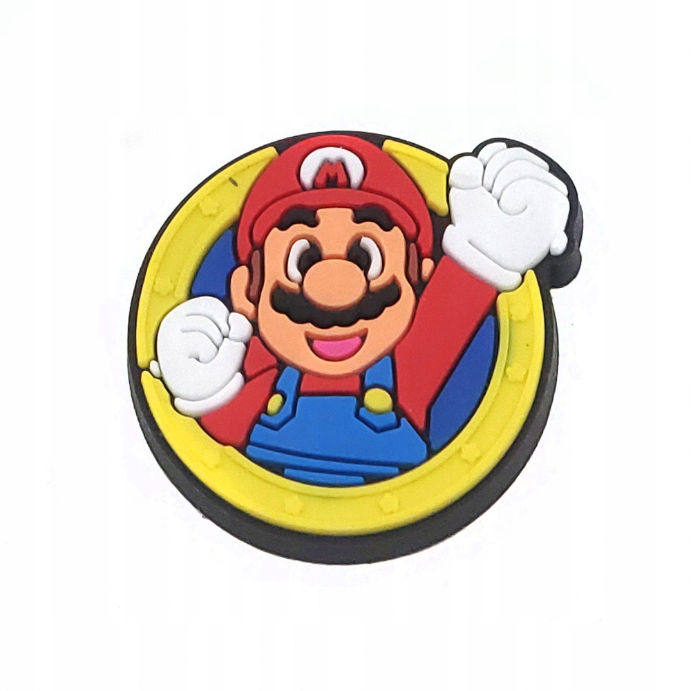 Przypinka Super Mario Bros do Crocs butów klapków telefonu torby torebki