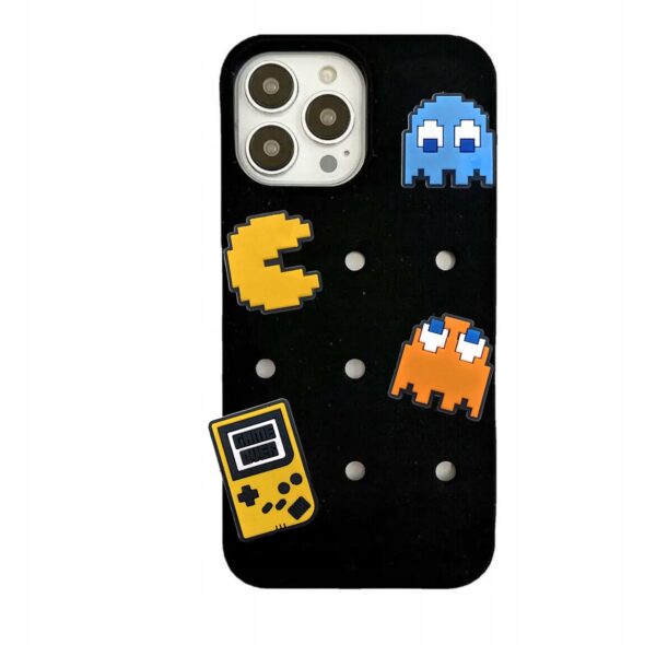 Przypinki do Crocs PAC MAN GAMING do butów telefonu torby zestaw 7 szt - obrazek 4