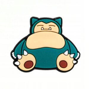 Przypinka Pokemon Snorlax do Crocs butów klapków telefonu torebki plecaki