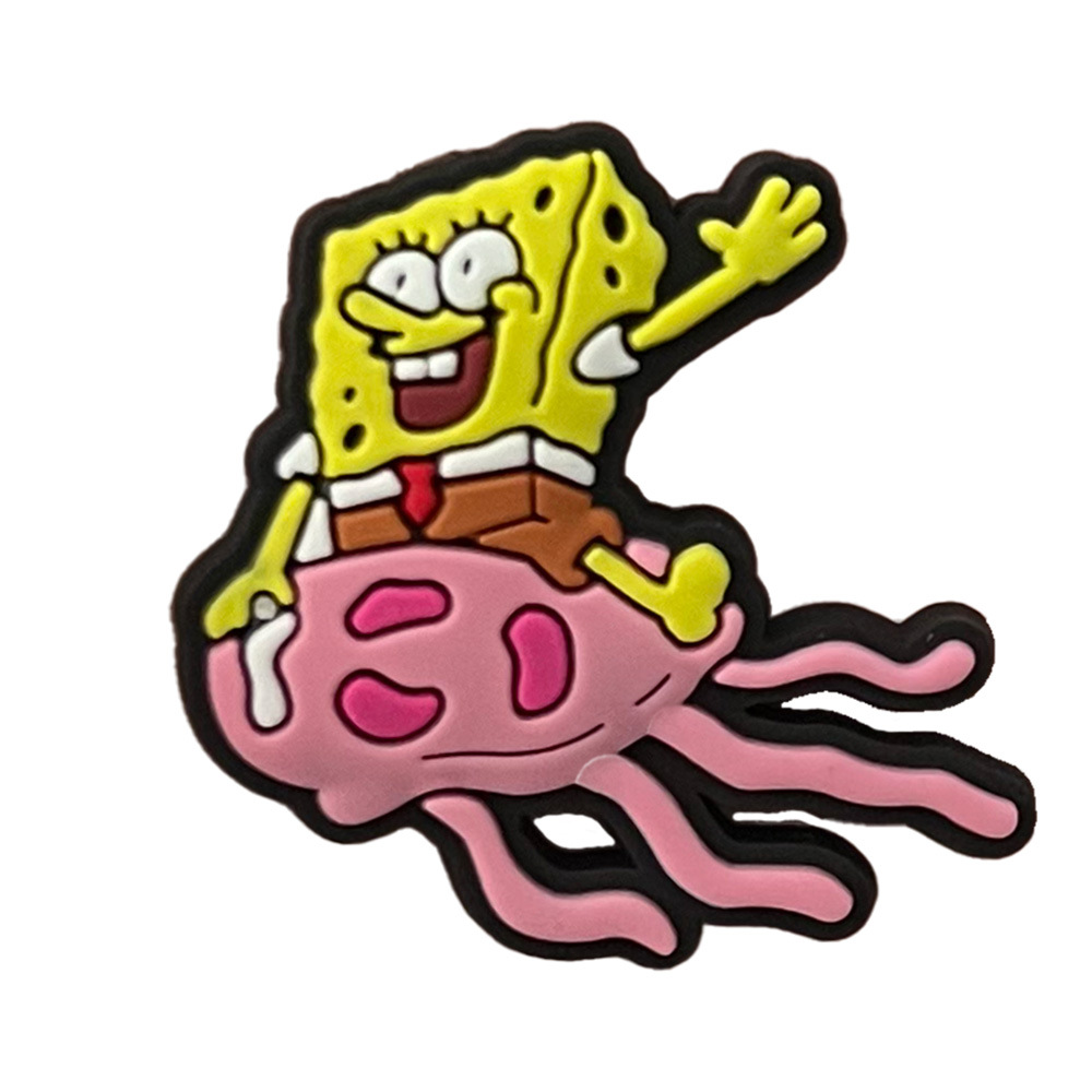 Przypinka SpongeBob do Crocs butów klapków telefonu torebki plecaki