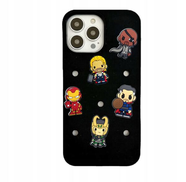 Przypinki do Crocs MARVEL AVENGERS do butów telefonu torby zestaw 16 szt - obrazek 4
