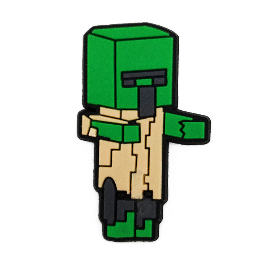 Przypinka Minecraft do Crocs butów klapków telefonu torby torebki plecaki