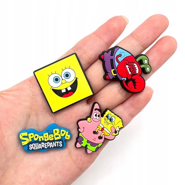 Przypinka SpongeBob do Crocs butów klapków telefonu torebki plecaki - obrazek 4