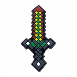 Przypinka Minecraft do Crocs butów klapków telefonu torby torebki plecaki
