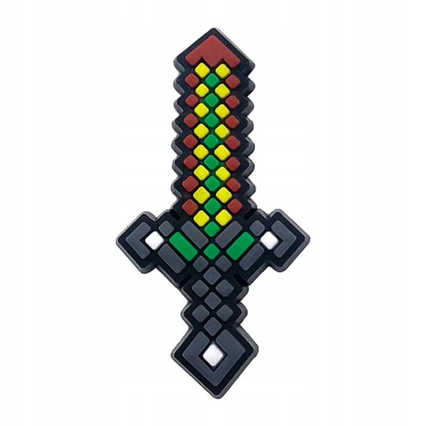 Przypinka Minecraft do Crocs butów klapków telefonu torby torebki plecaki
