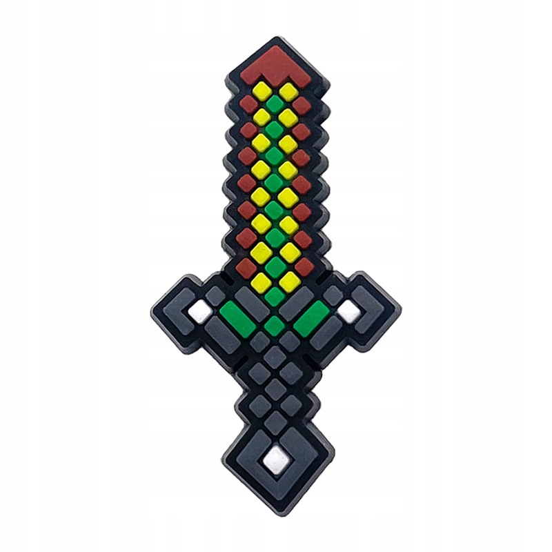 Przypinka Minecraft do Crocs butów klapków telefonu torby torebki plecaki