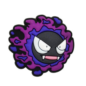 Przypinka Pokemon Gastly do Crocs butów klapków telefonu torebki plecaki