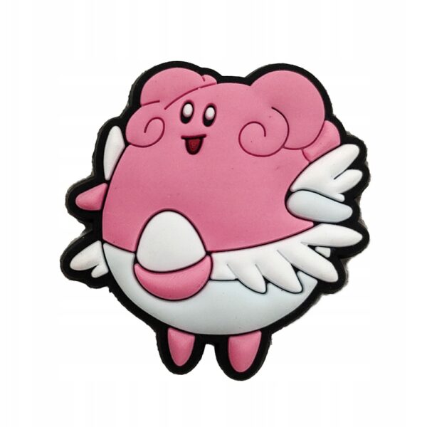 Przypinka Pokemon Blissey do Crocs butów klapków telefonu torebki plecaki