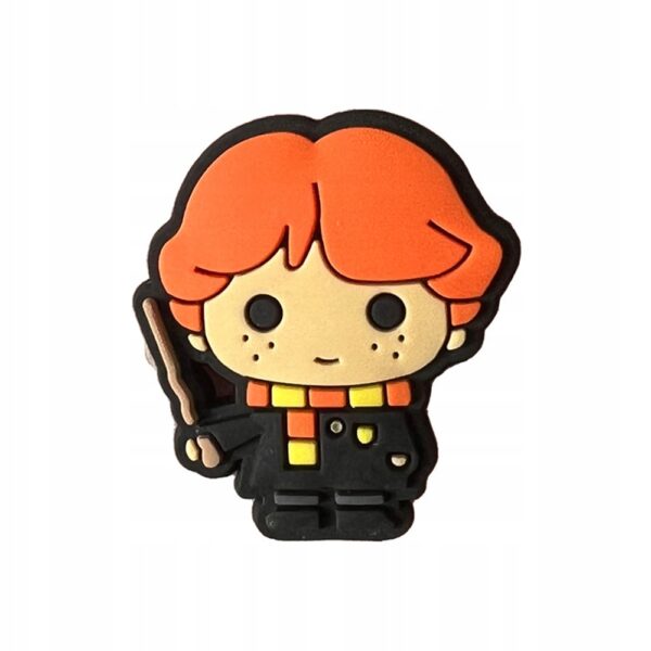 Przypinka Harry Potter Ron Weasley do Crocs butów klapków telefonu torebki