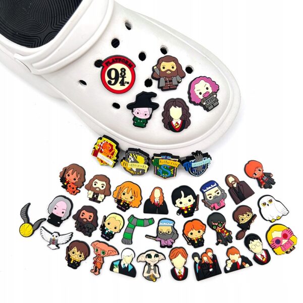 Przypinka Harry Potter Zgredek do Crocs butów klapków telefonu torebki - obrazek 5