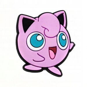 Przypinka Pokemon Jigglypuff do Crocs butów klapków telefonu torebki plecak