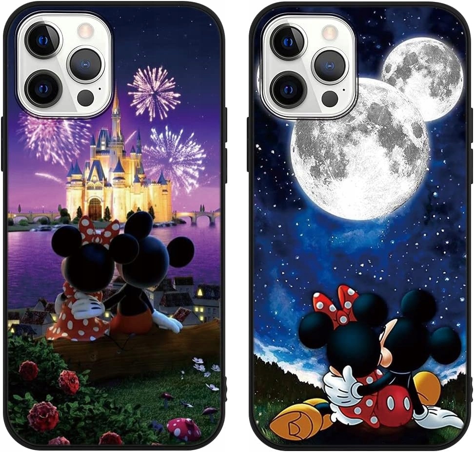 Etui z Motywem Disney Minnie i Mickey iPhone 14 Pro