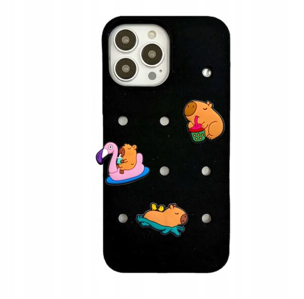 Przypinki do Crocs KAPIBARA CAPPYBARA do butów telefonu torby zestaw 17 szt - obrazek 4