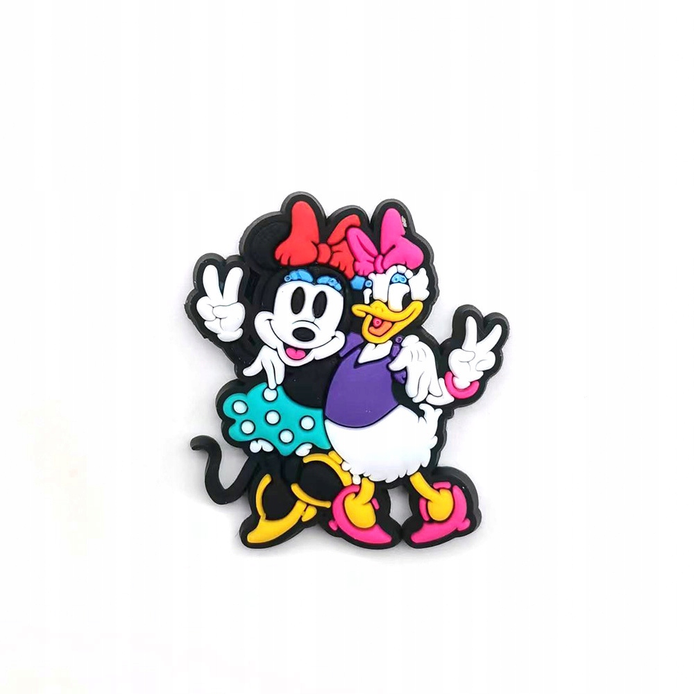 Przypinka Daisy i Minnie do Crocs butów klapków telefonu torby torebki