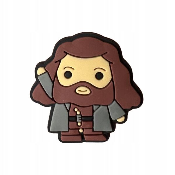 Przypinka Harry Potter Hagrid do Crocs butów klapków telefonu torebki
