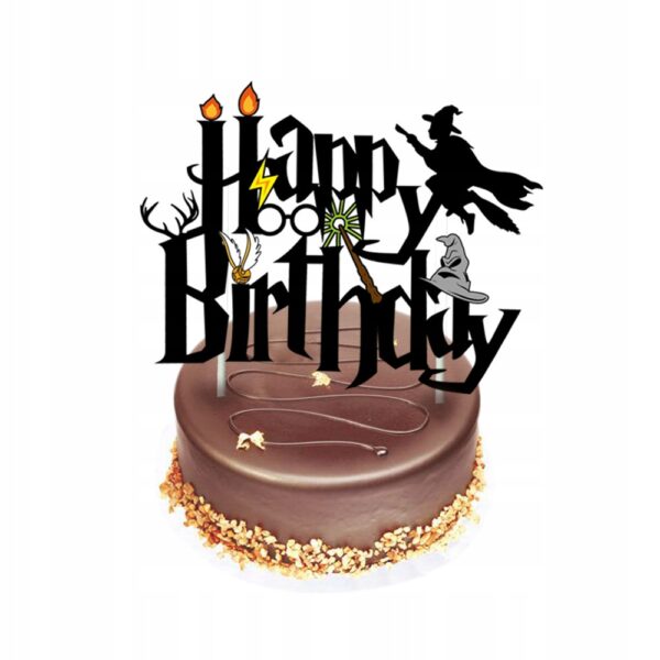 Oro Party Zestaw balonowych dekoracji urodzinowych Harry Potter + Girlanda - obrazek 6