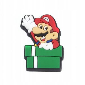 Przypinka Super Mario Bros do Crocs butów klapków telefonu torby torebki