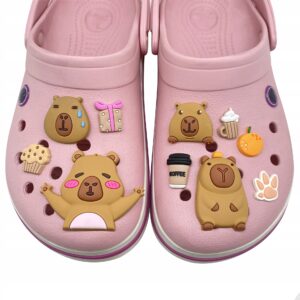 Duże XL Przypinki Kapibara Kapibary do Crocs butów klapków telefonu torebek