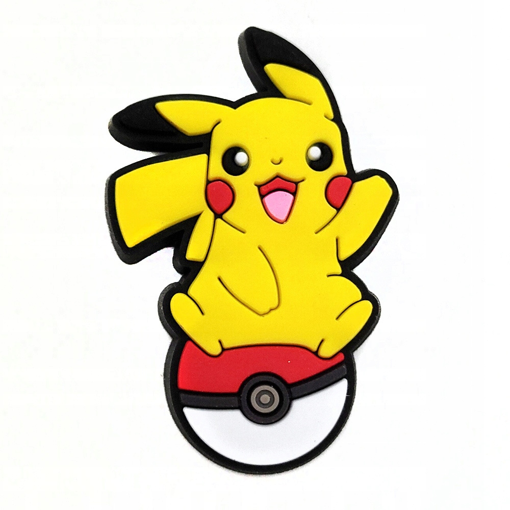 Przypinka Pokemon Pikachu do Crocs butów klapków telefonu torebki plecaki