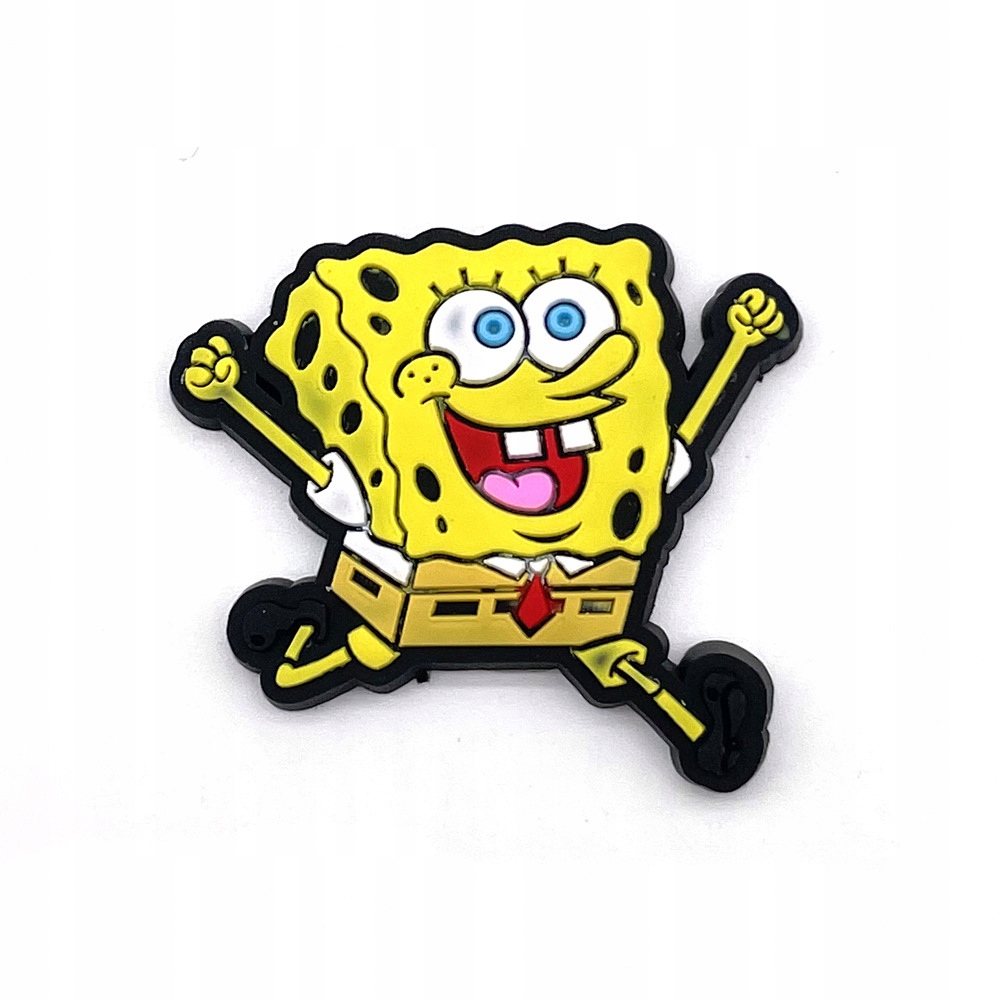 Przypinka SpongeBob do Crocs butów klapków telefonu torebki plecaki