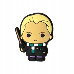 Przypinka Harry Potter Draco Malfoy do Crocs butów klapków telefonu torebki