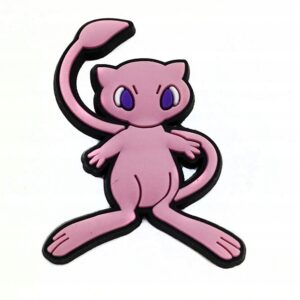 Przypinka Pokemon Mew do Crocs butów klapków telefonu torebki plecaki