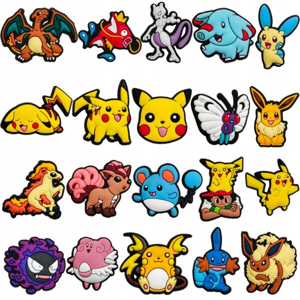 Przypinka Pokemon Ultraball do Crocs butów klapków telefonu torebki plecaki - obrazek 4
