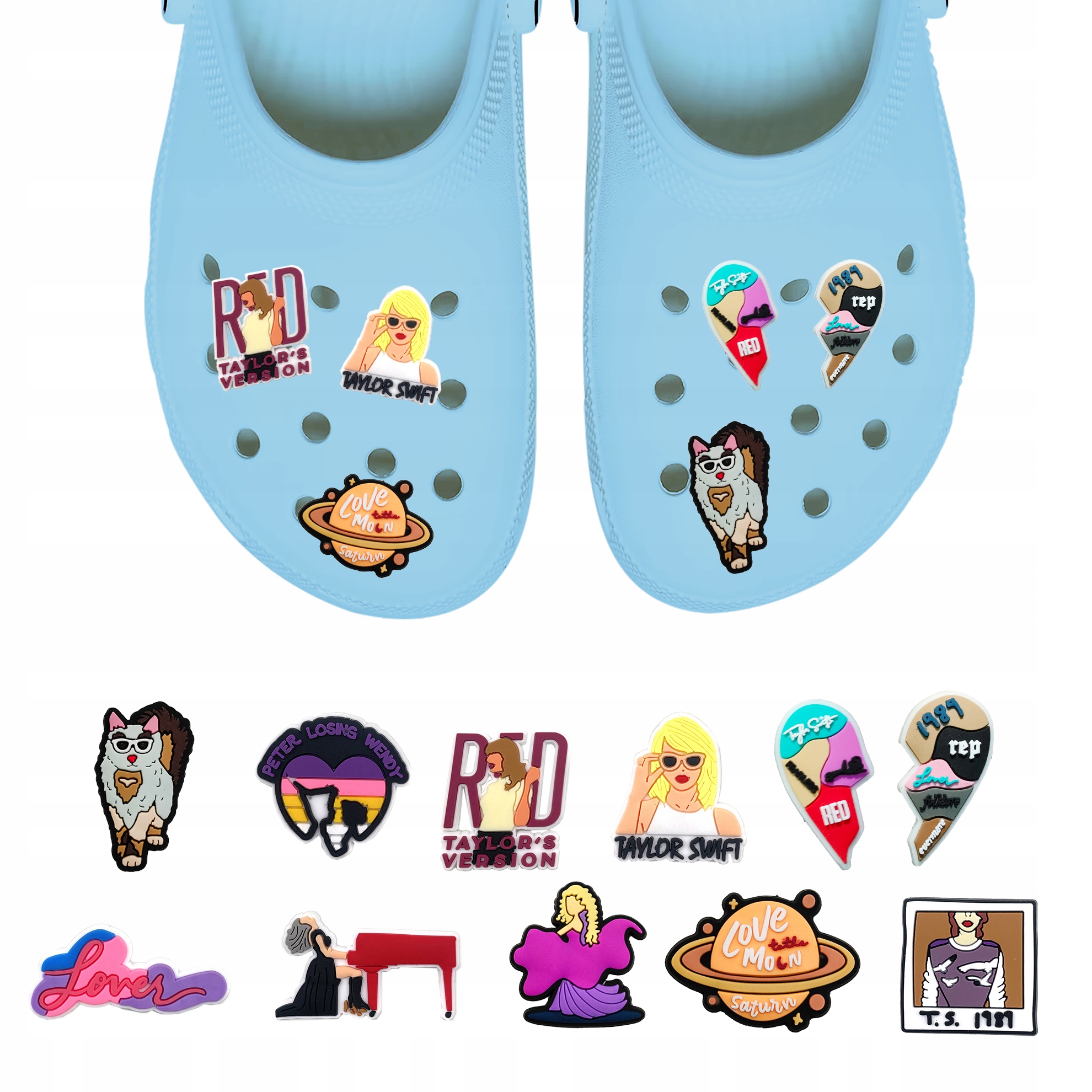 Przypinki do Crocs TAYLOR SWIFT