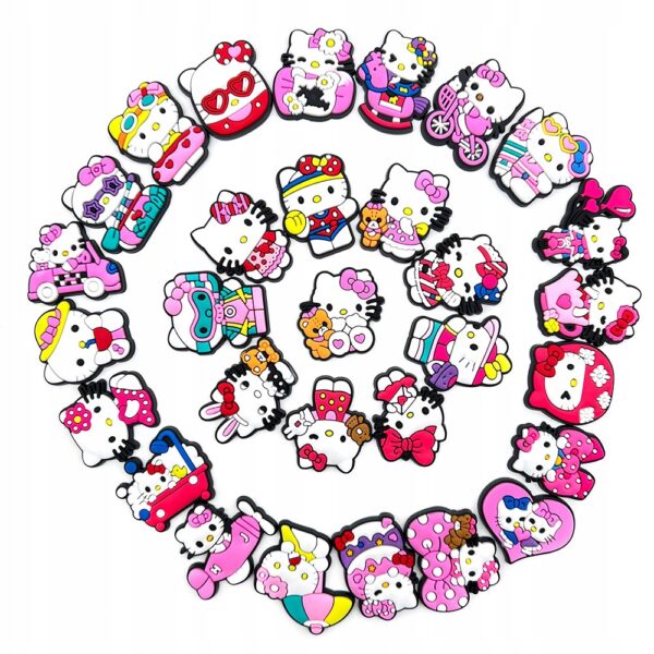 Przypinka Lato Hello Kitty do Crocs - obrazek 5
