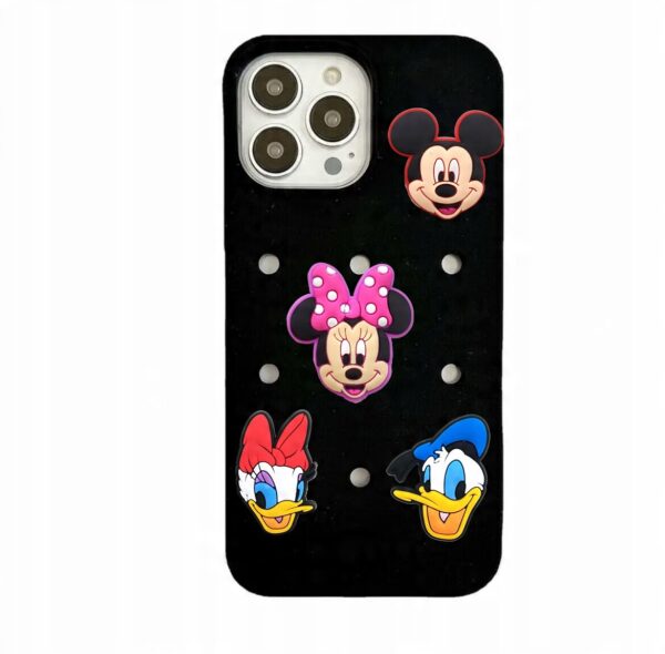 Przypinki do Crocs DISNEY MINNIE do butów telefonu torby zestaw 4 szt - obrazek 4